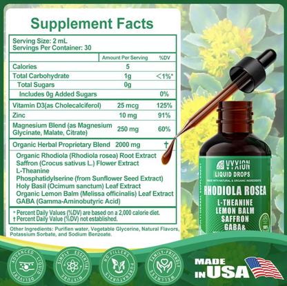 Rhodiola Rosea Liquid Drops