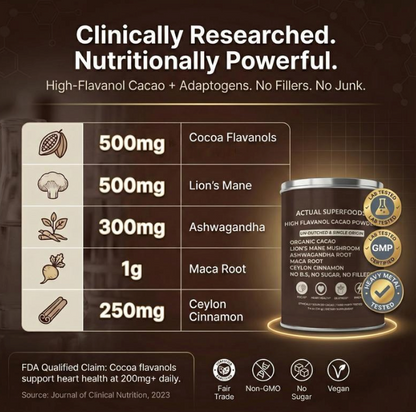 High Flavanol Cacao Powder